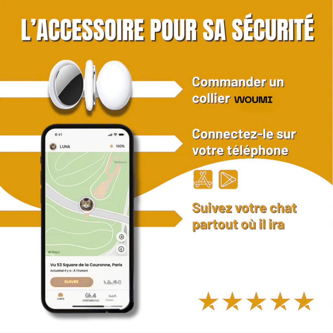 Collier GPS pour Chien