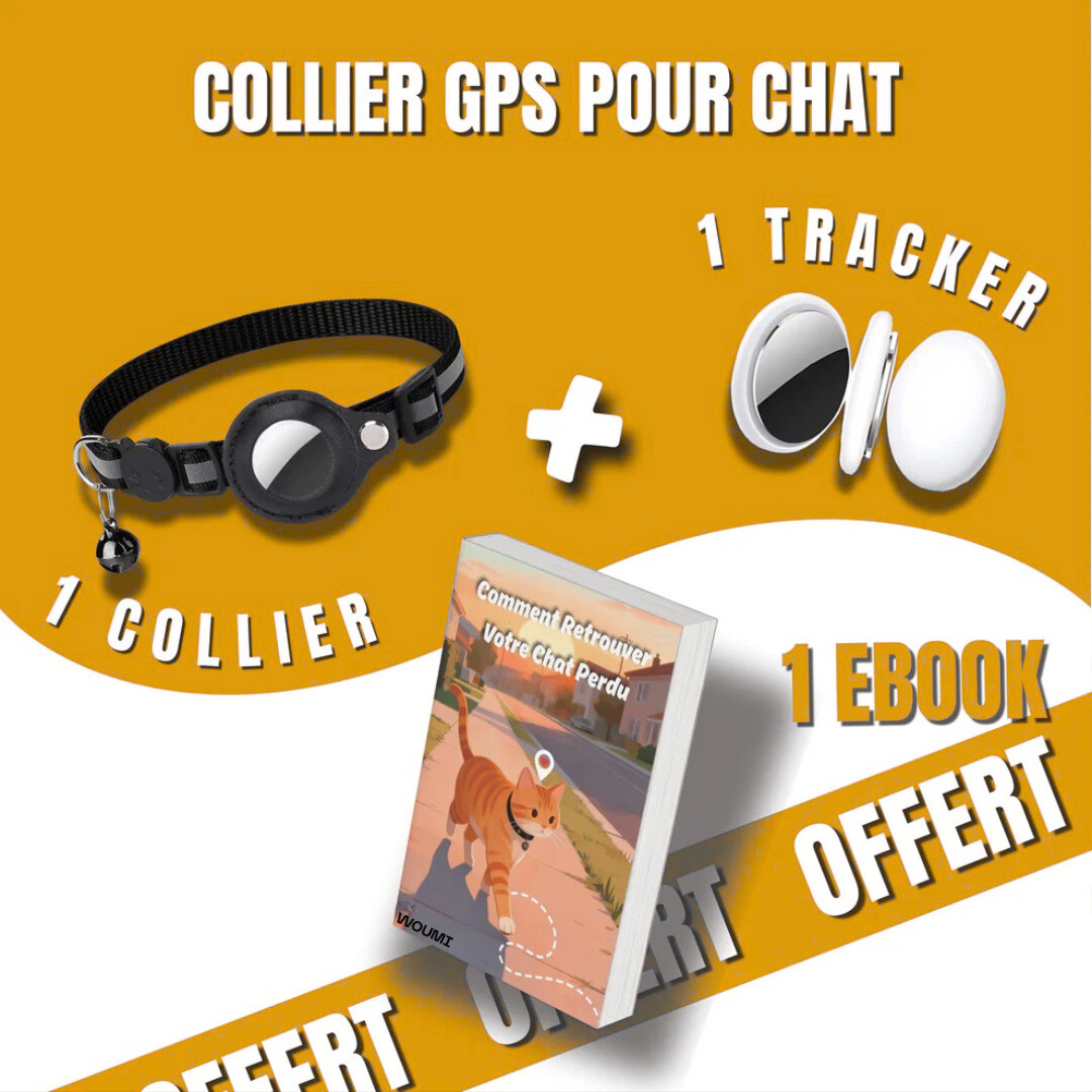 Collier GPS pour Chat