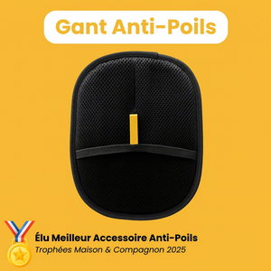 Gant Anti-Poils Réutilisable & Écologique