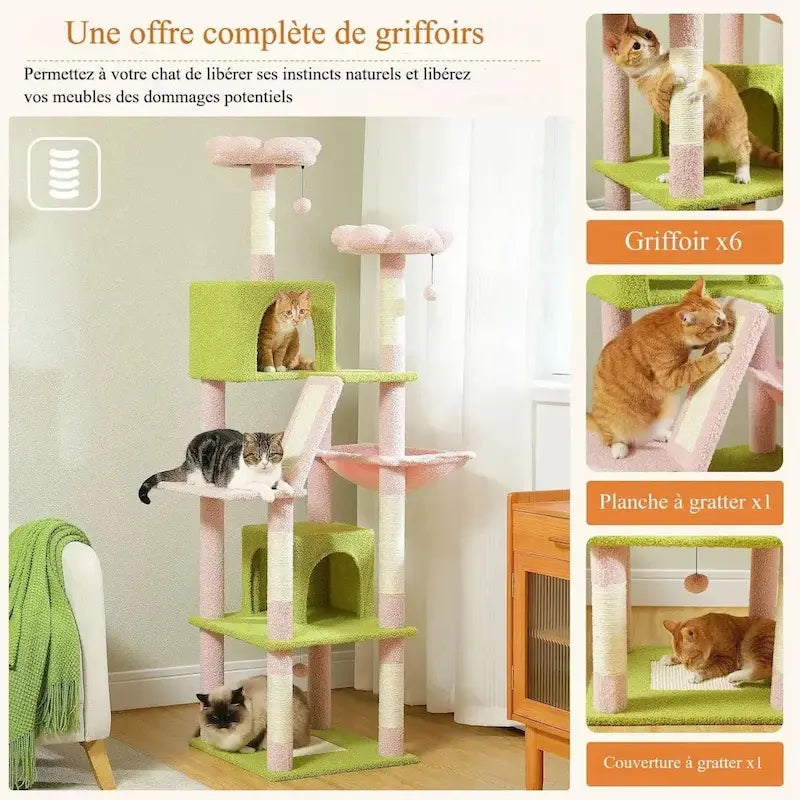 Arbre à chat XXL - Ultra stable